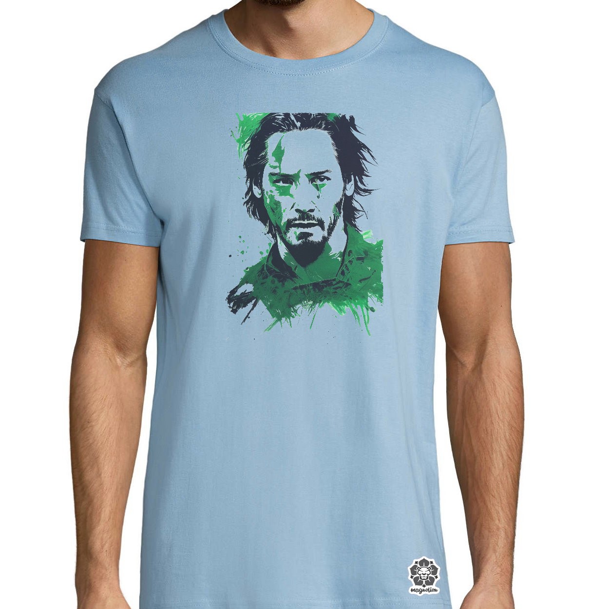 Grafiti művészet Keanu Reeves egyedi póló 