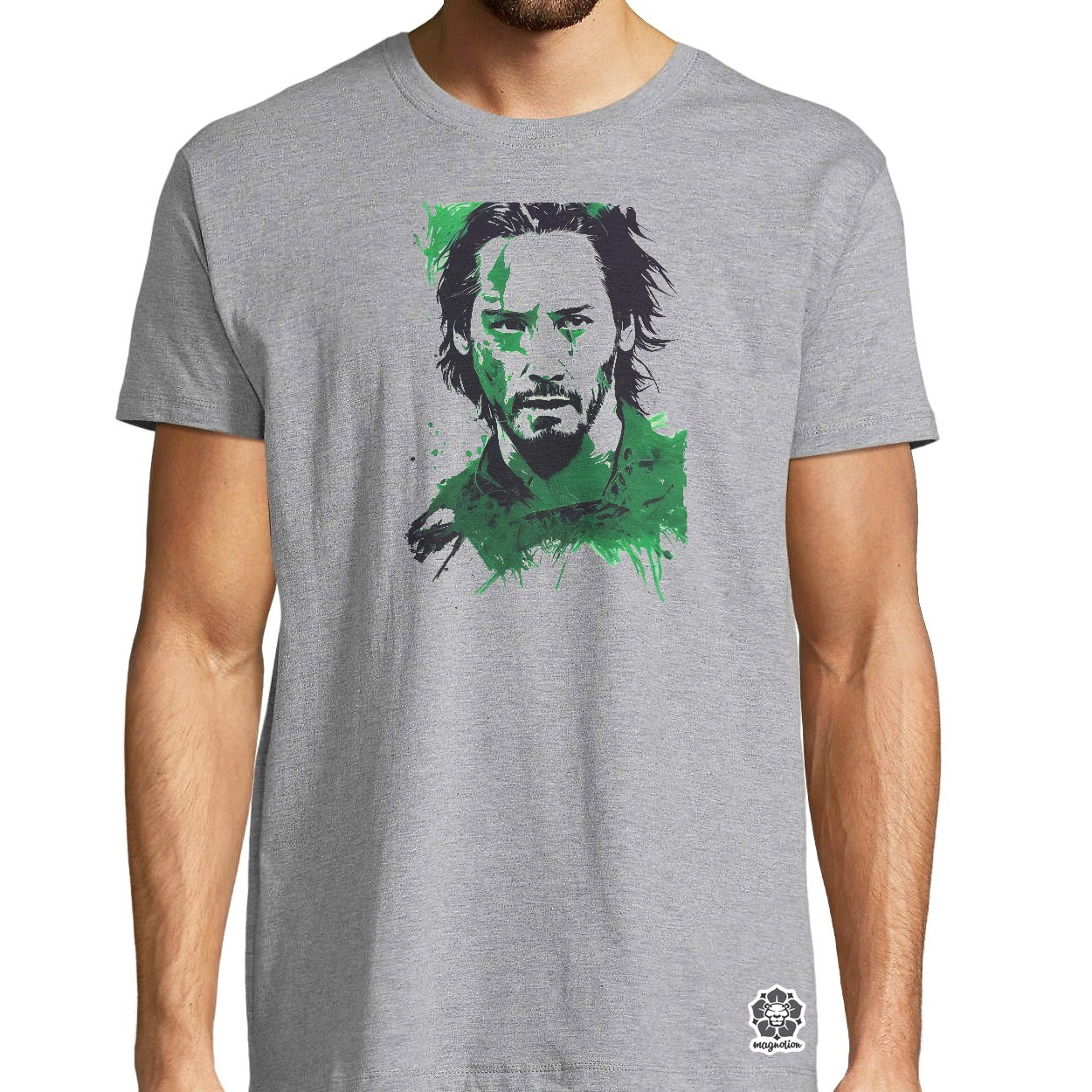 Grafiti művészet Keanu Reeves egyedi póló 