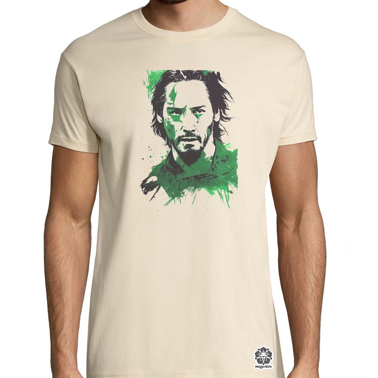 Grafiti művészet Keanu Reeves egyedi póló 