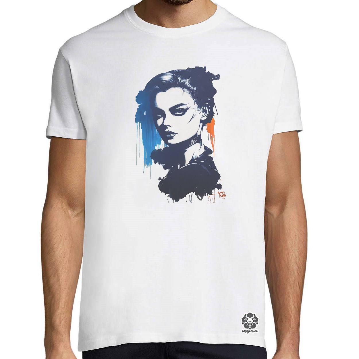Grafiti művészet Margot Robbie egyedi póló 