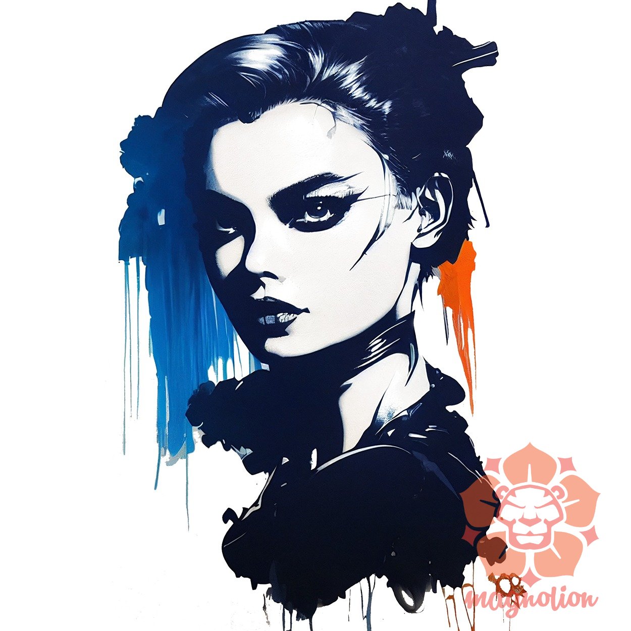 Grafiti művészet Margot Robbie egyedi póló 