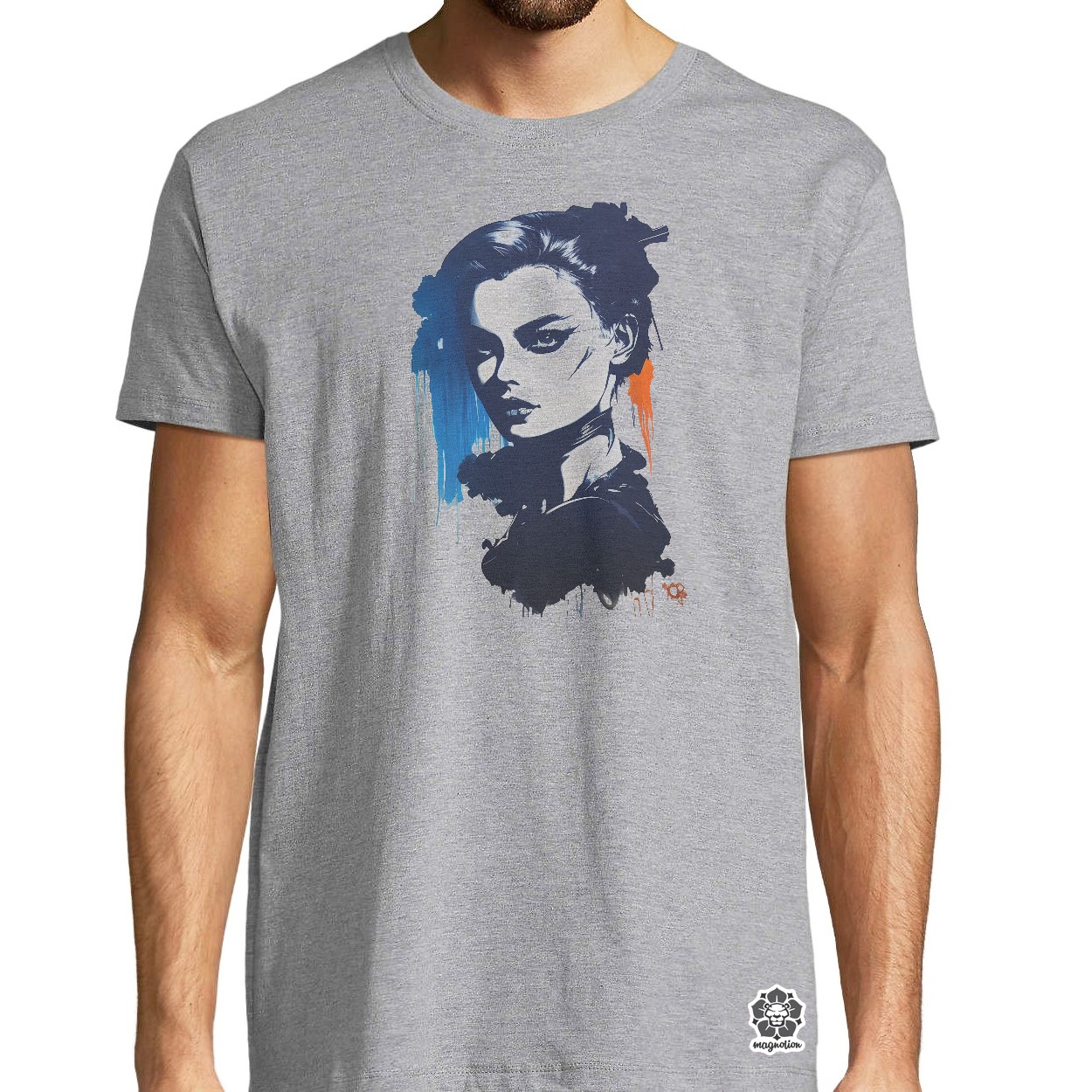 Grafiti művészet Margot Robbie egyedi póló 