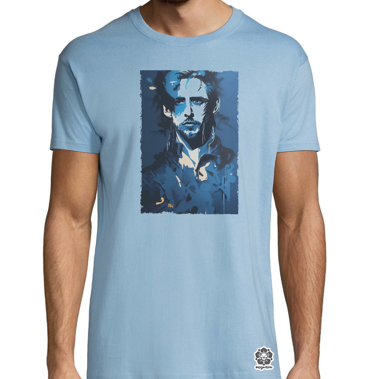 Grafiti művészet Ryan Gosling v1 egyedi póló 