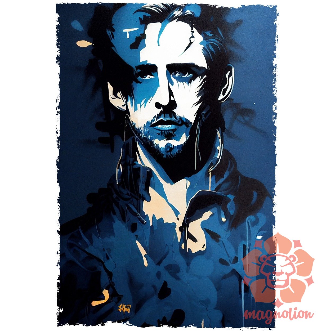 Grafiti művészet Ryan Gosling v1 egyedi póló 