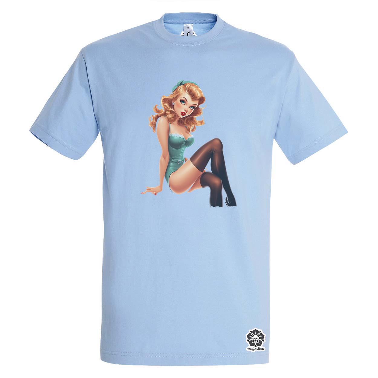Pin-up girl v13 egyedi póló 