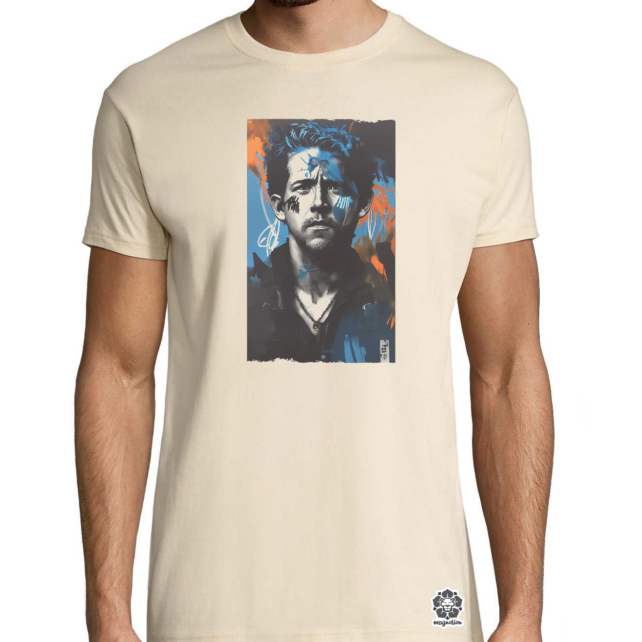 Grafiti művészet Ryan Reynolds v2 egyedi póló 