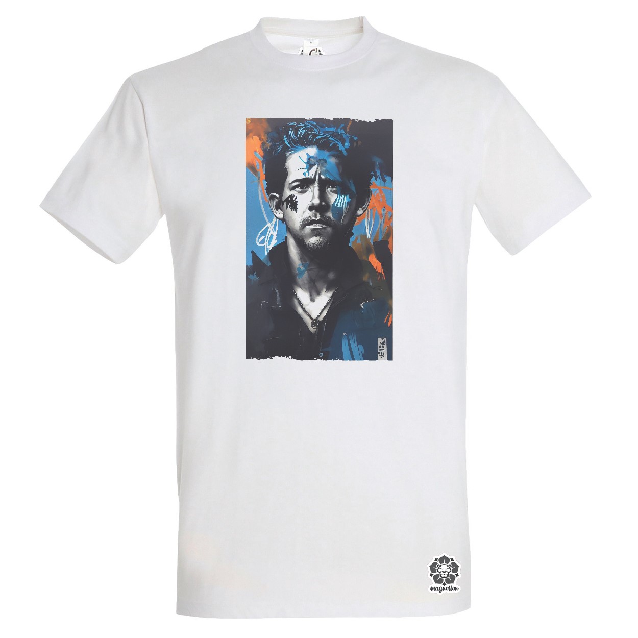 Grafiti művészet Ryan Reynolds v2 egyedi póló 
