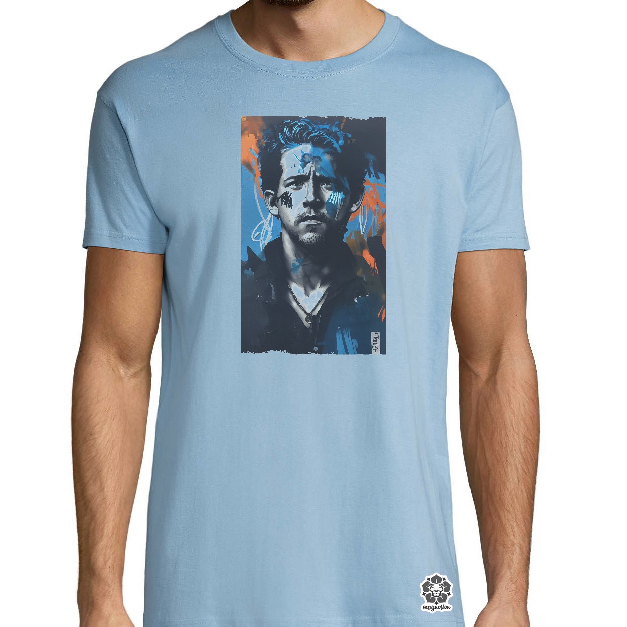 Grafiti művészet Ryan Reynolds v2 egyedi póló 