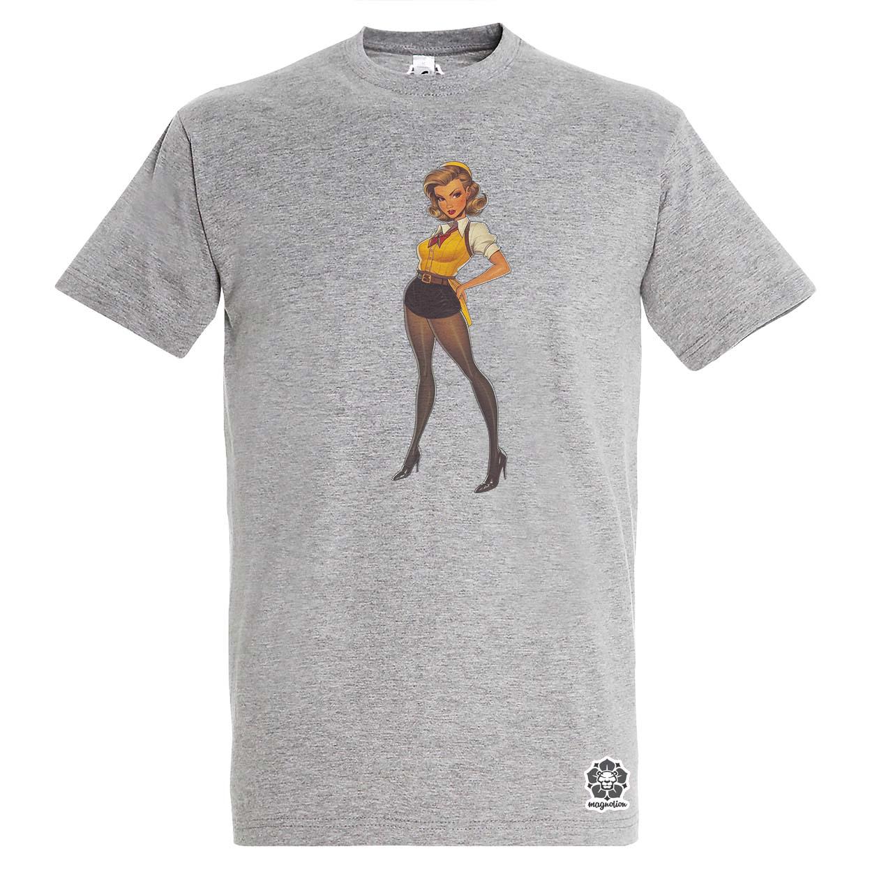 Pin-up girl v15 egyedi póló 