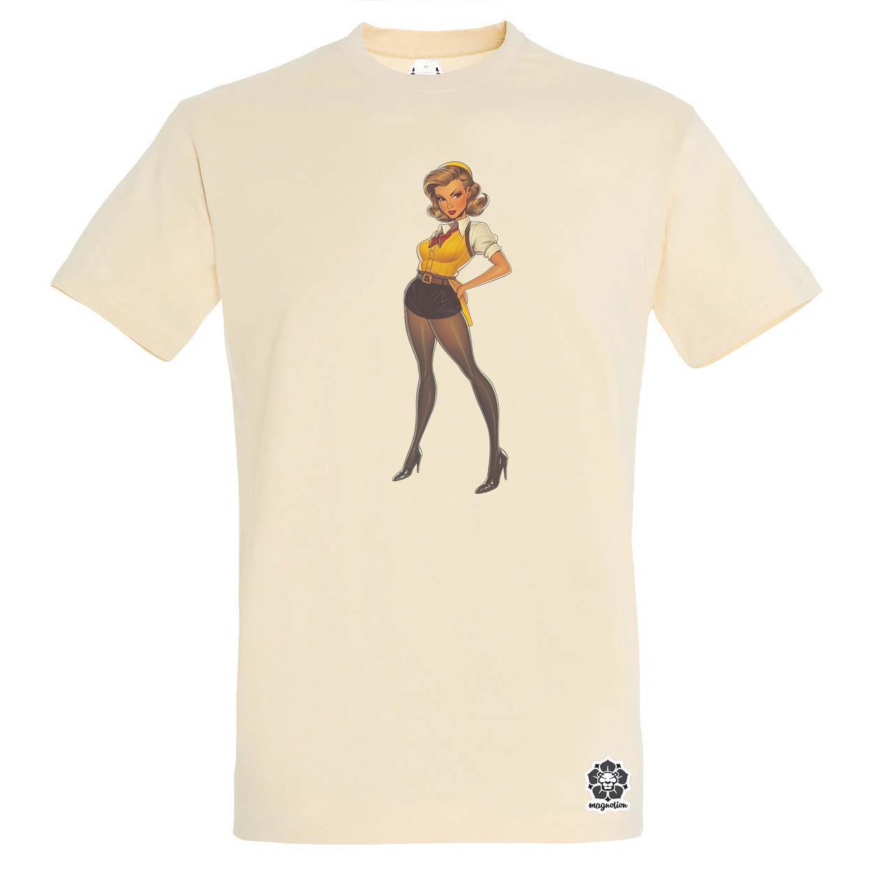 Pin-up girl v15 egyedi póló 