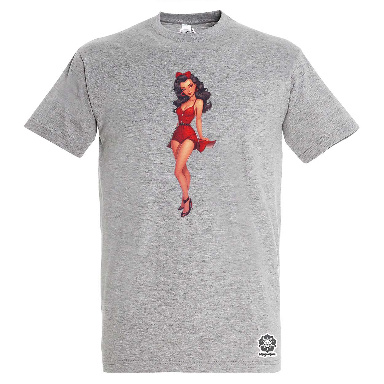 Pin-up girl v18 egyedi póló 