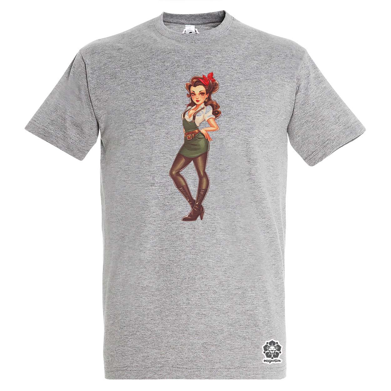 Pin-up girl v2 egyedi póló 