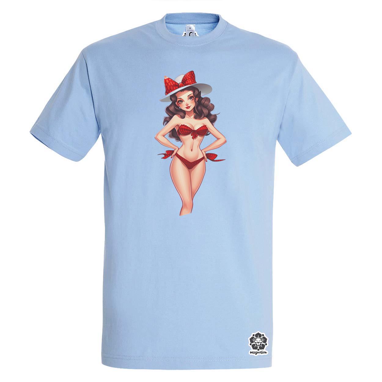 Pin-up girl v20 egyedi póló 