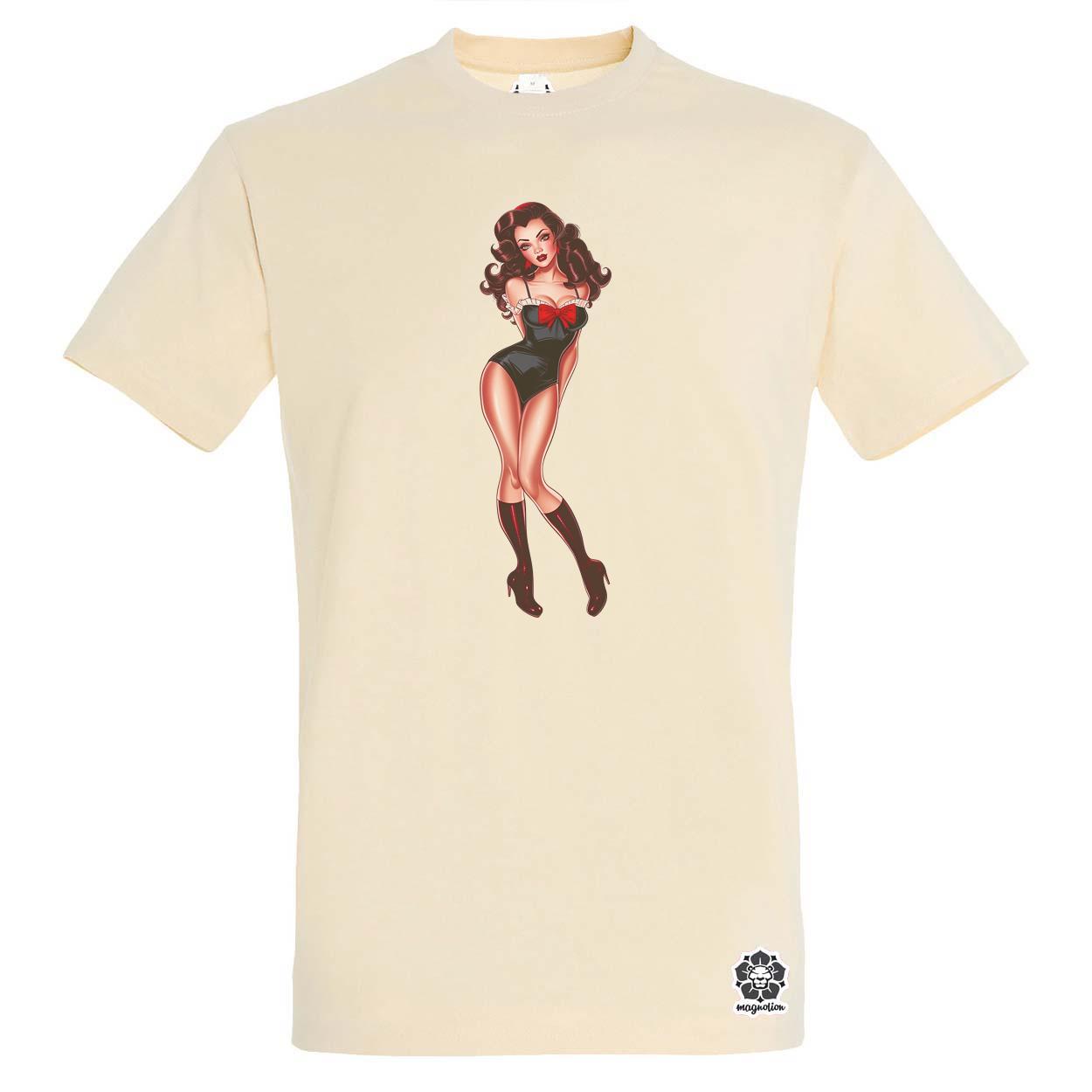 Pin-up girl v21 egyedi póló 