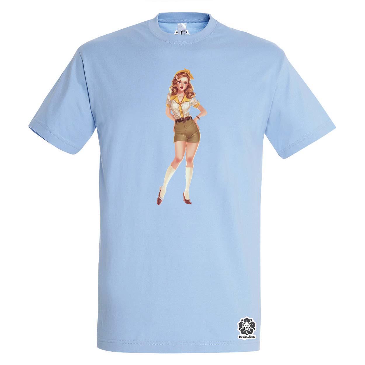 Pin-up girl v22 egyedi póló 
