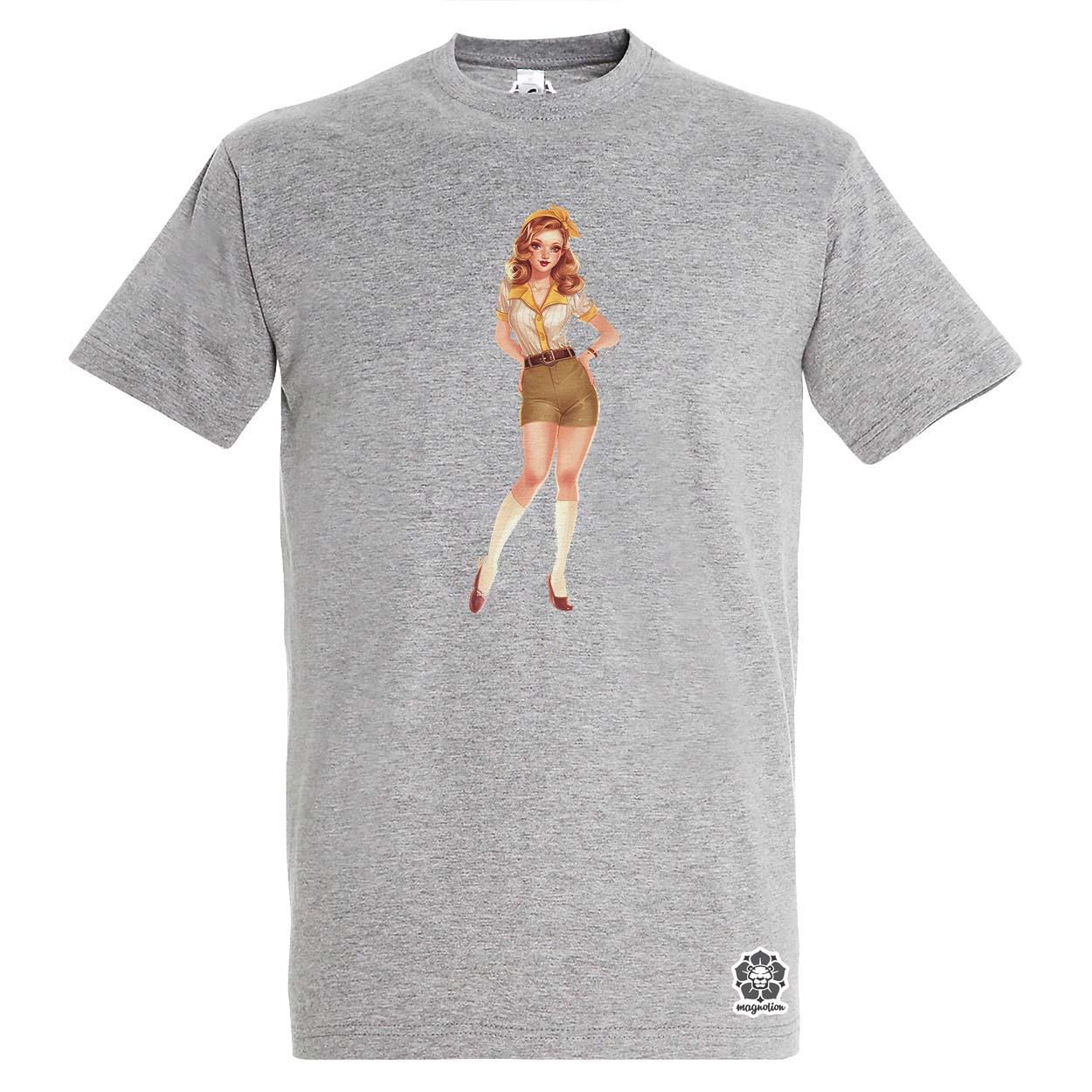 Pin-up girl v22 egyedi póló 