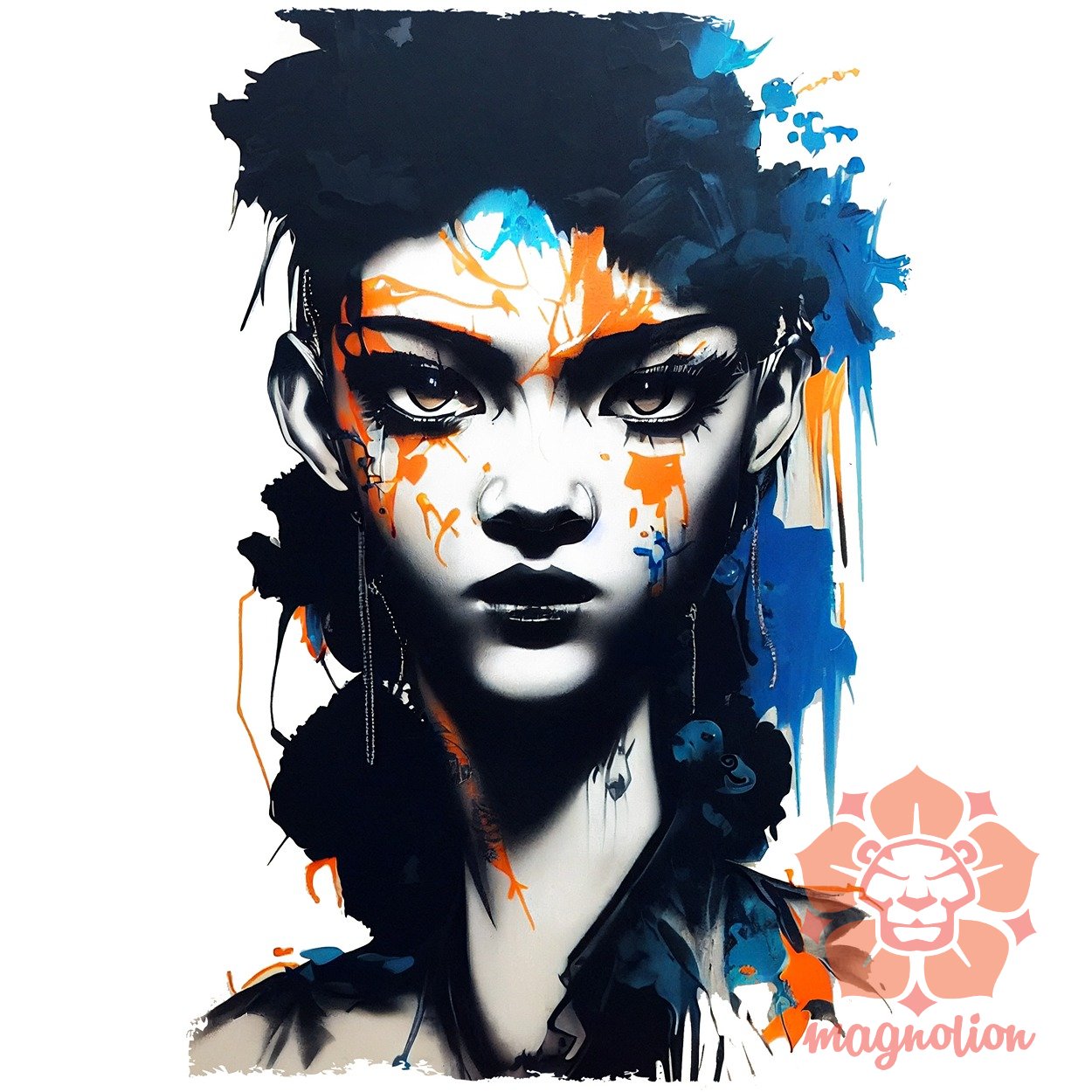 Grafiti művészet Zendaya egyedi póló 
