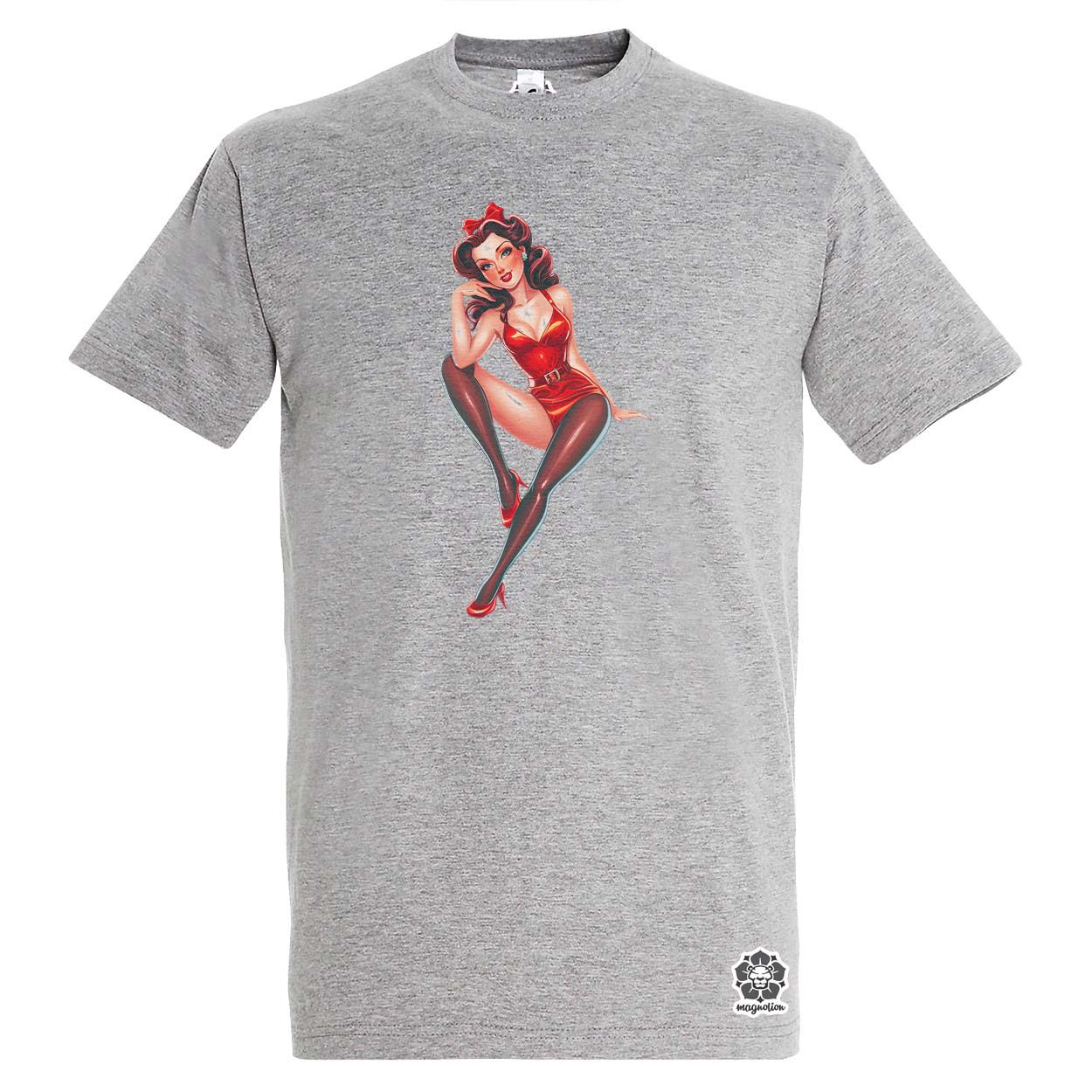 Pin-up girl v5 egyedi póló 