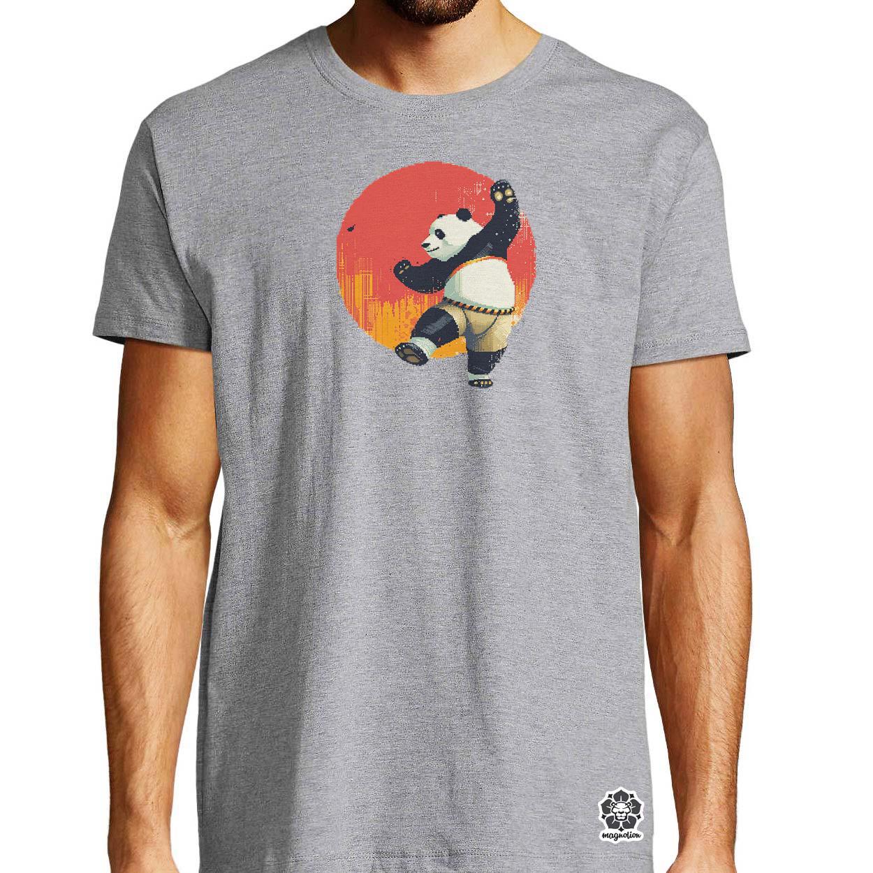 Pixelart kung fu panda v3 egyedi póló 