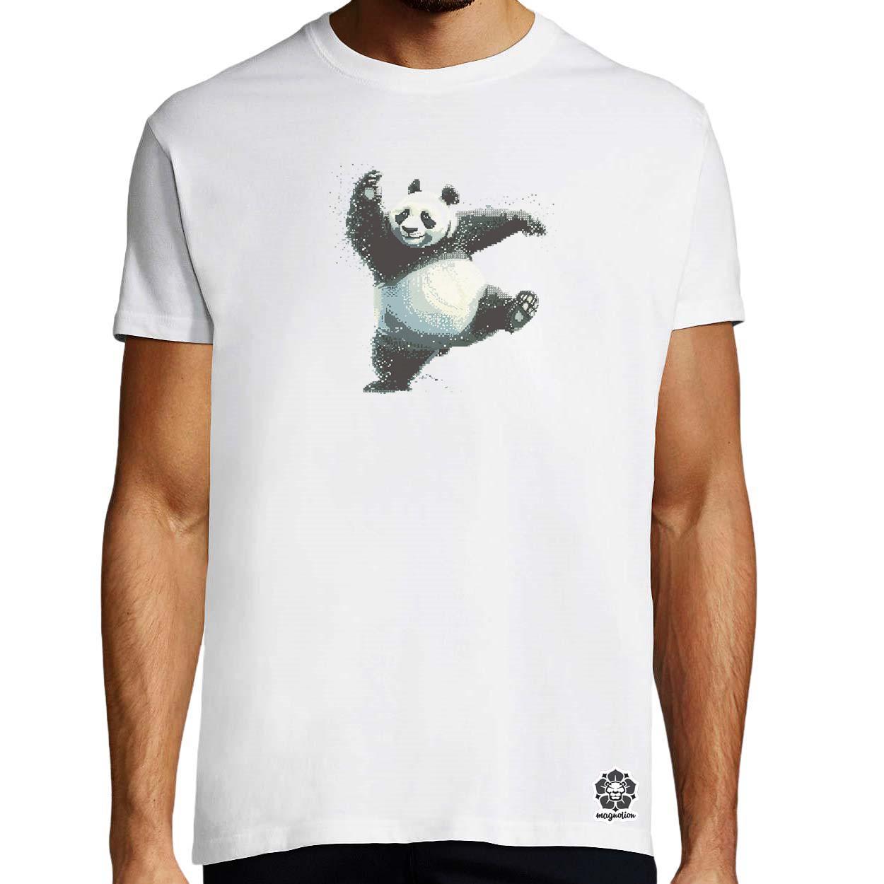 Pixelart kung fu panda v4 egyedi póló 