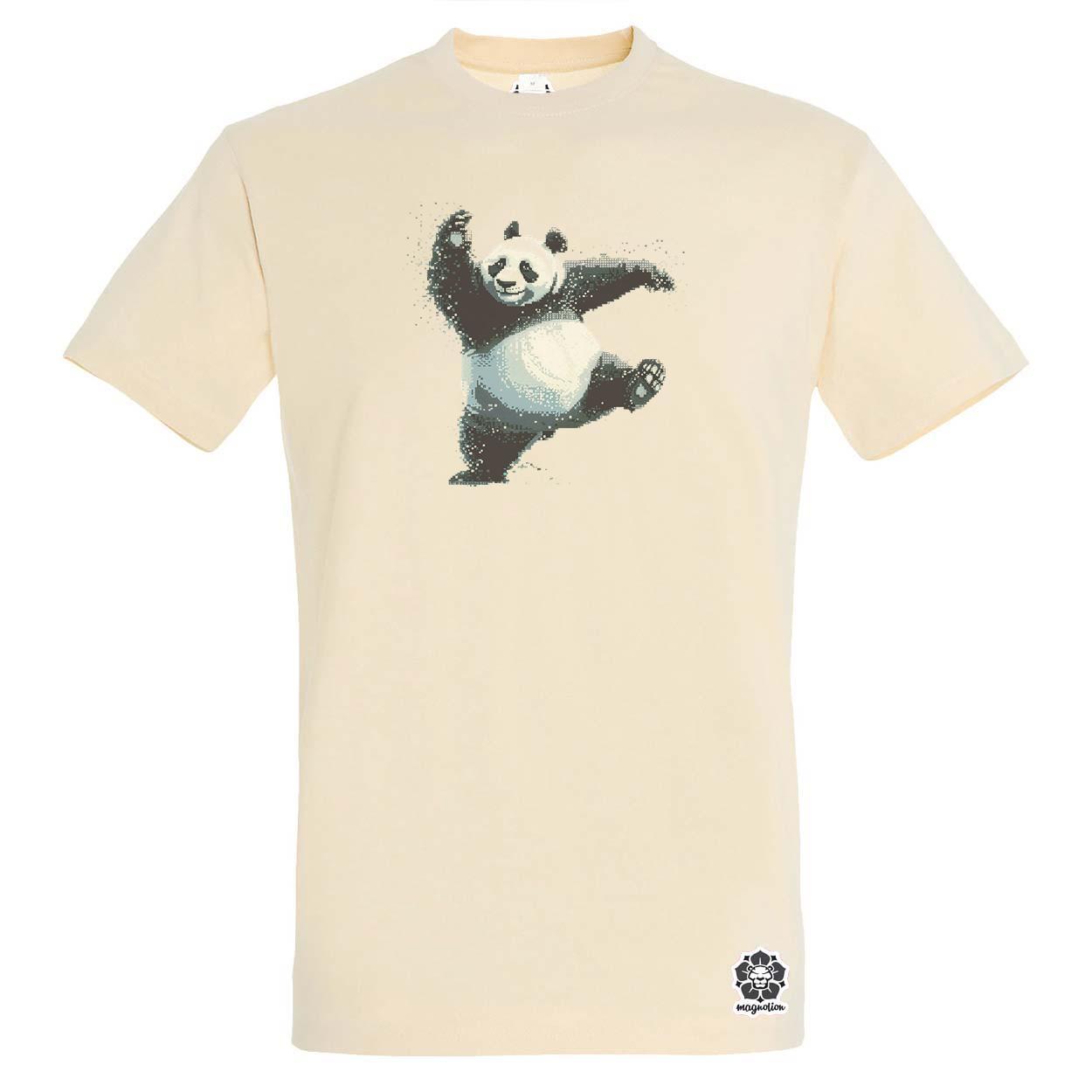 Pixelart kung fu panda v4 egyedi póló 