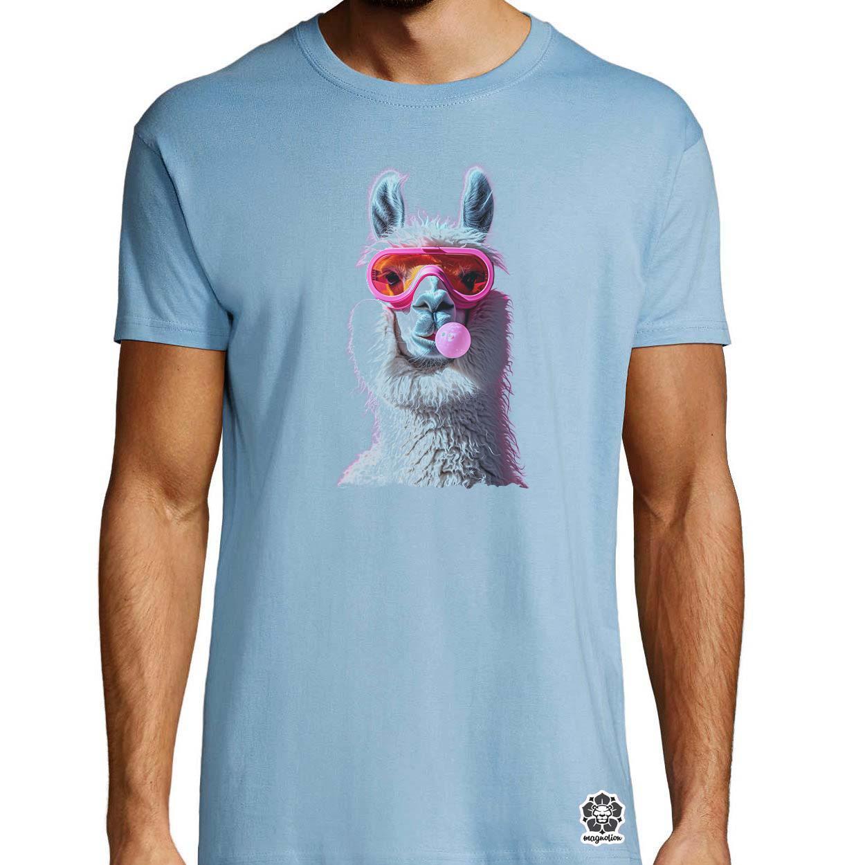 Popart láma v1 egyedi póló 