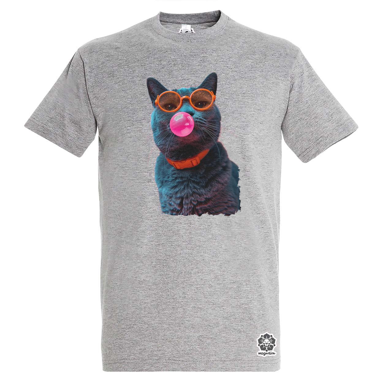 Popart macska v2 egyedi póló 
