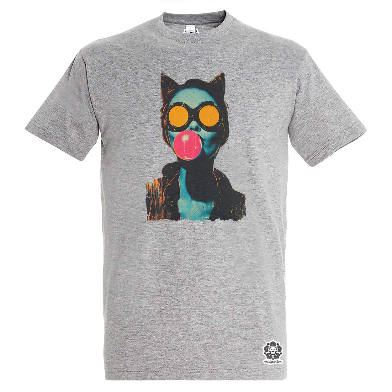Popart macskanő v10 egyedi póló 