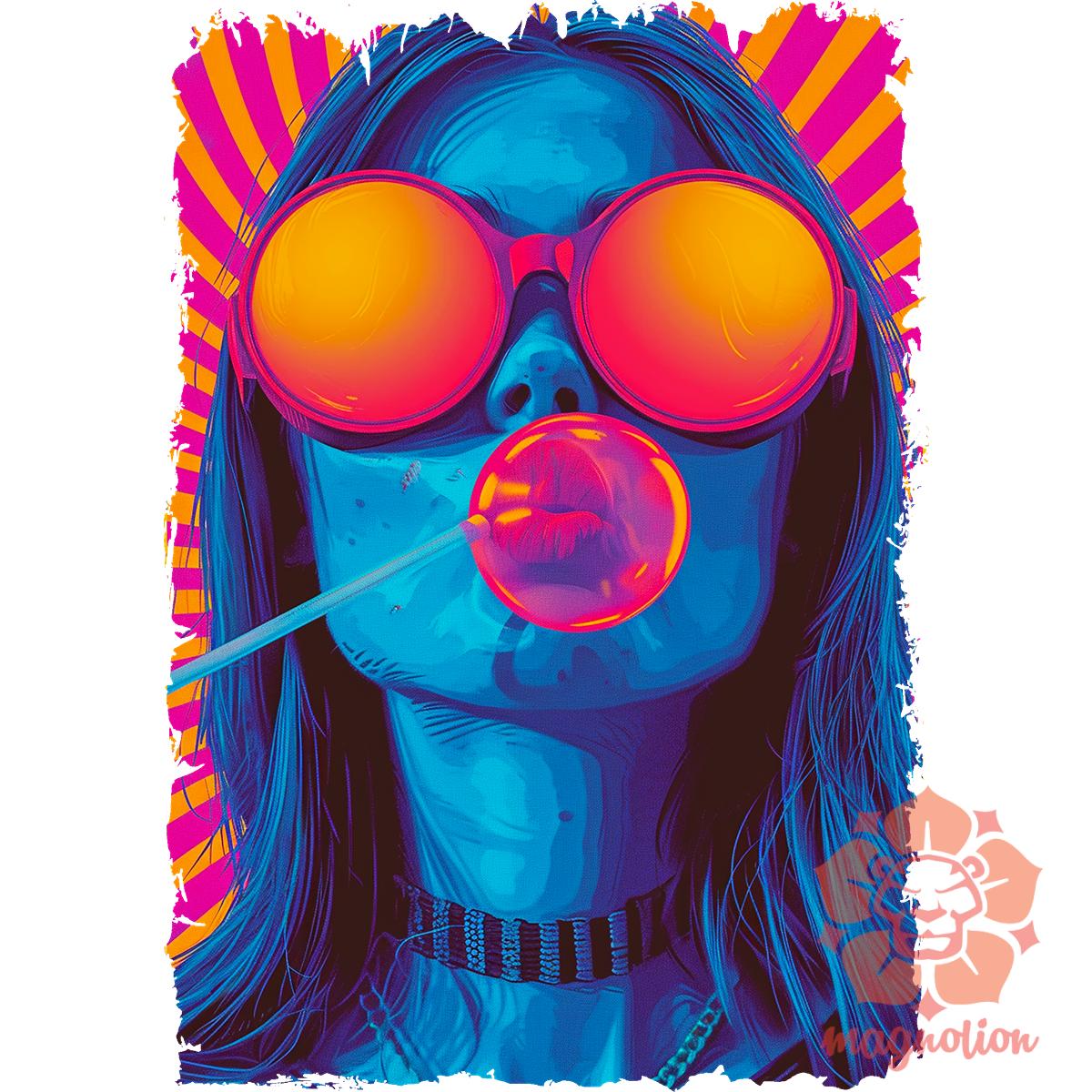Popart macskanő v6 egyedi póló 