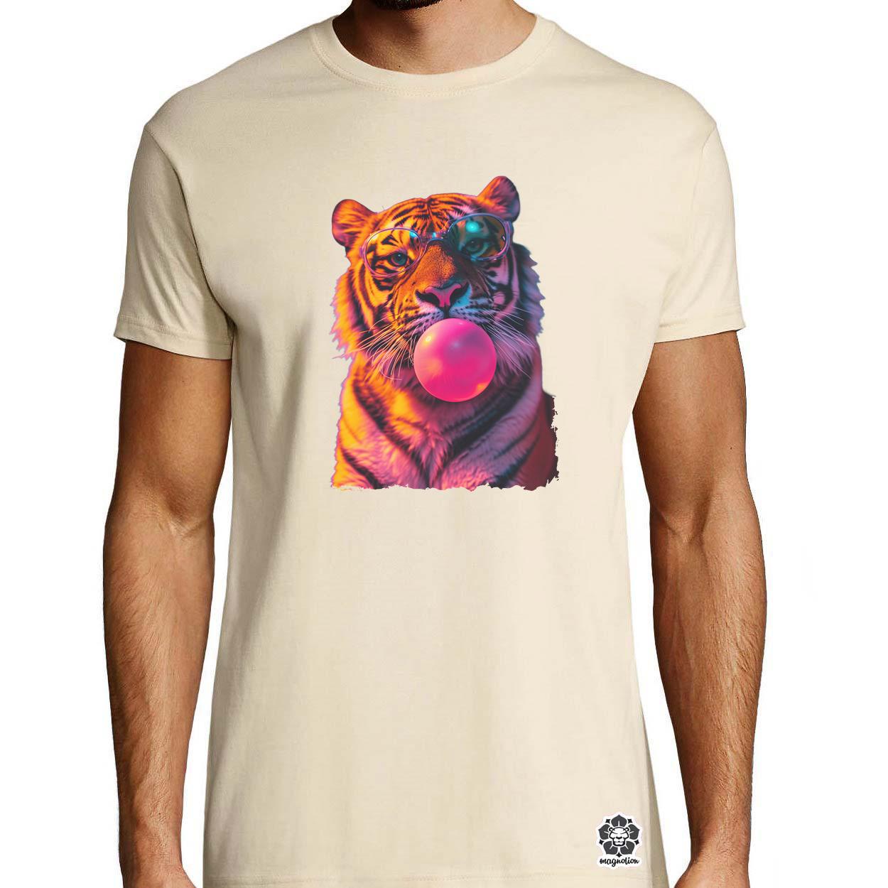 Popart tigris v2 egyedi póló 
