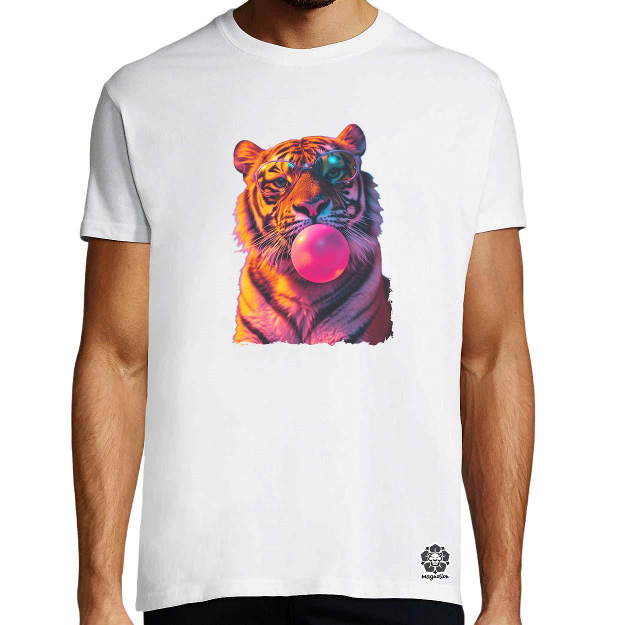 Popart tigris v2 egyedi póló 