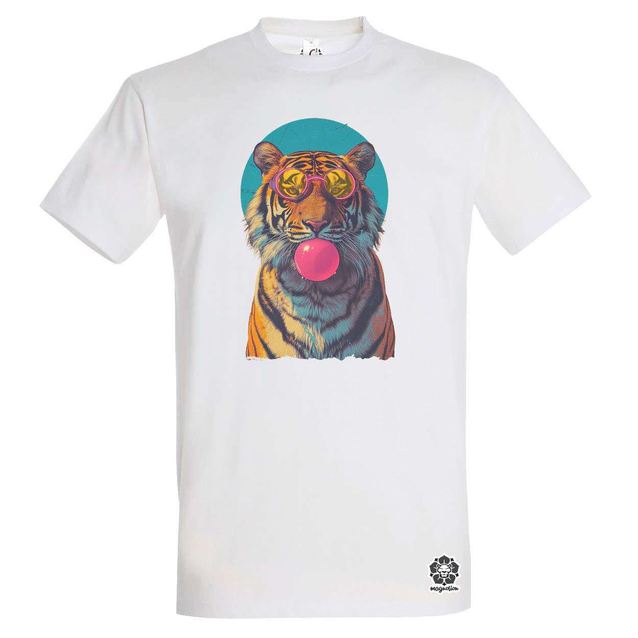 Popart tigris v3 egyedi póló 