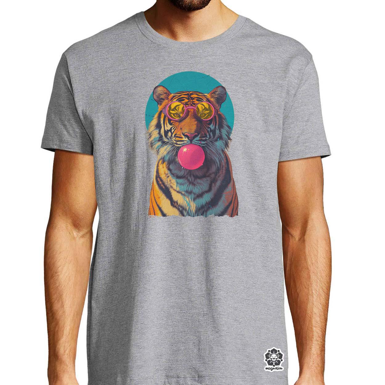 Popart tigris v3 egyedi póló 