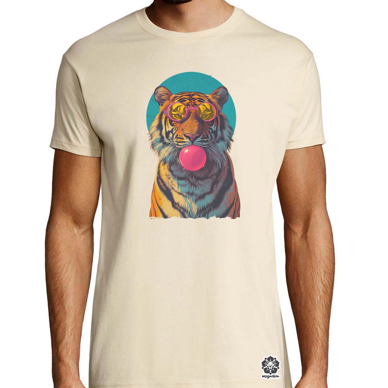 Popart tigris v3 egyedi póló 