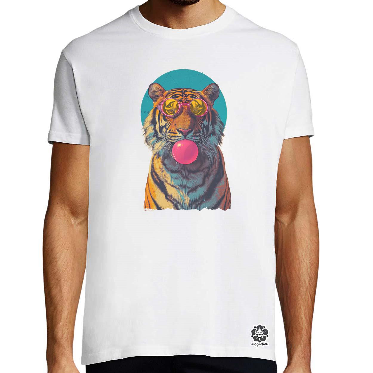 Popart tigris v3 egyedi póló 