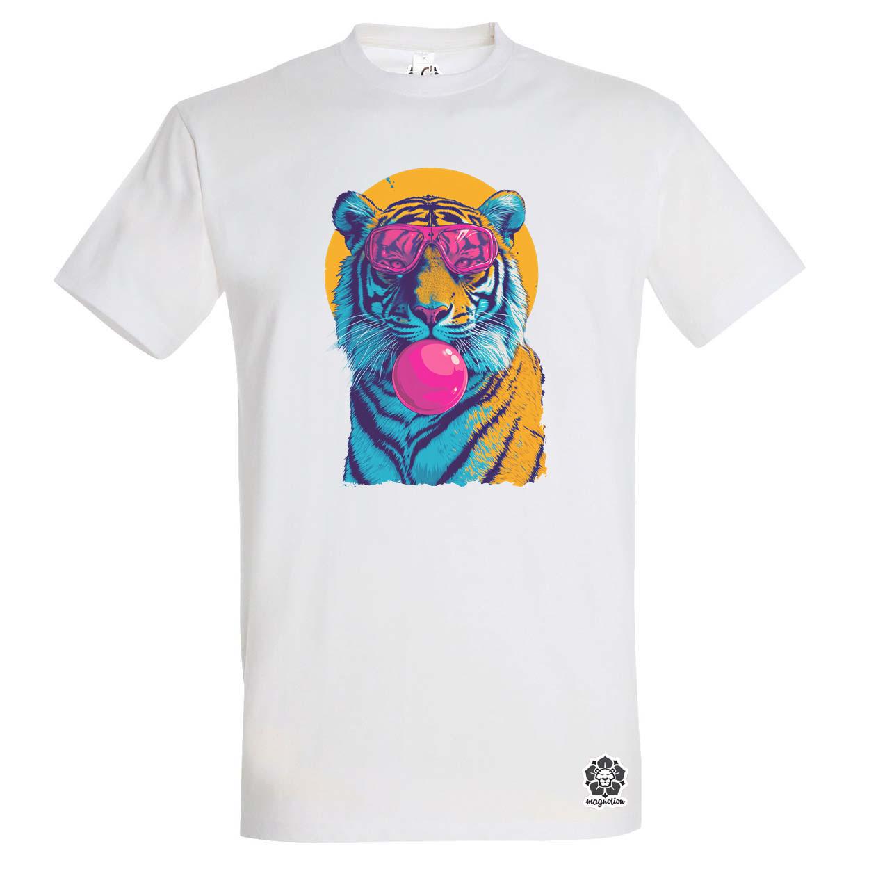 Popart tigris v4 egyedi póló 