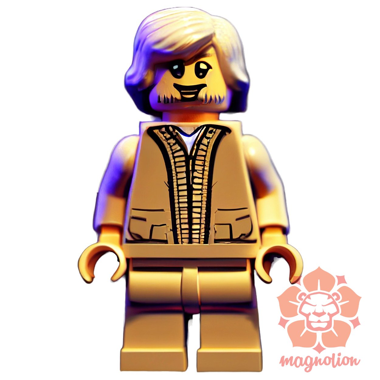 Lego Luke Skywalker egyedi póló 