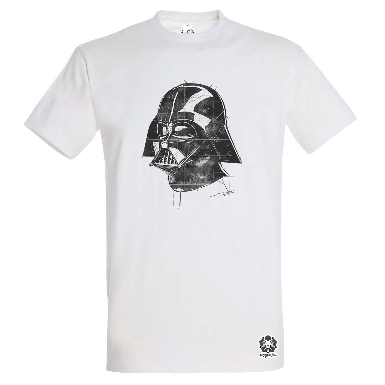 Vader sapka szkeccs v3 egyedi póló 