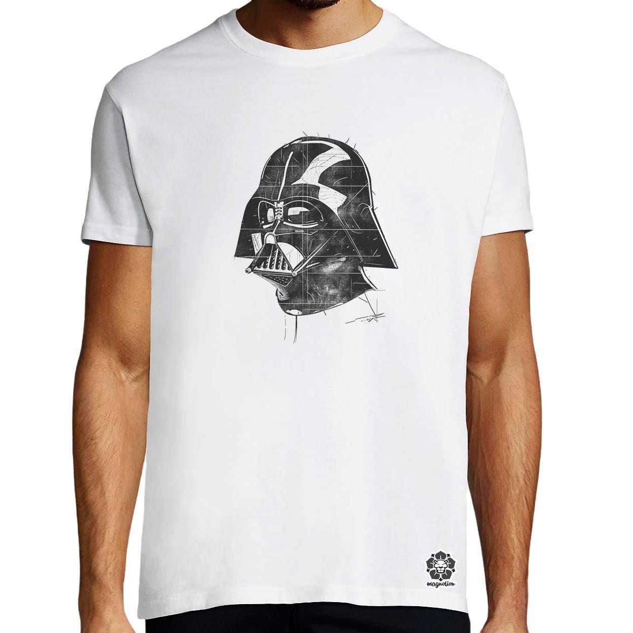 Vader sapka szkeccs v3 egyedi póló 