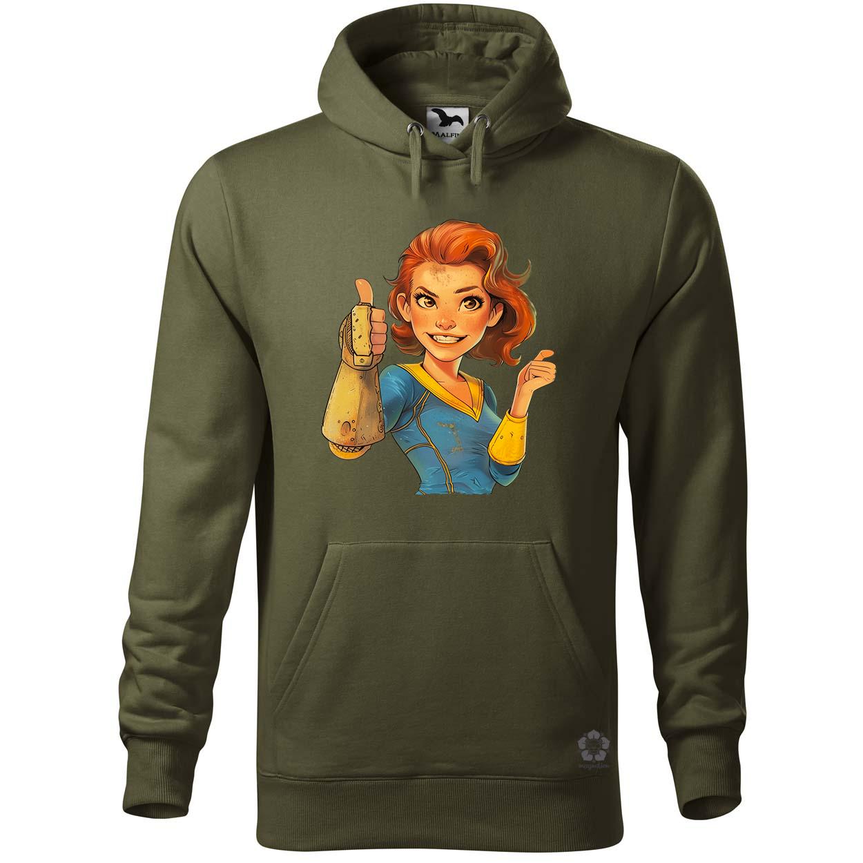 Fallout Lucy fanart v3 egyedi  pulóver 
