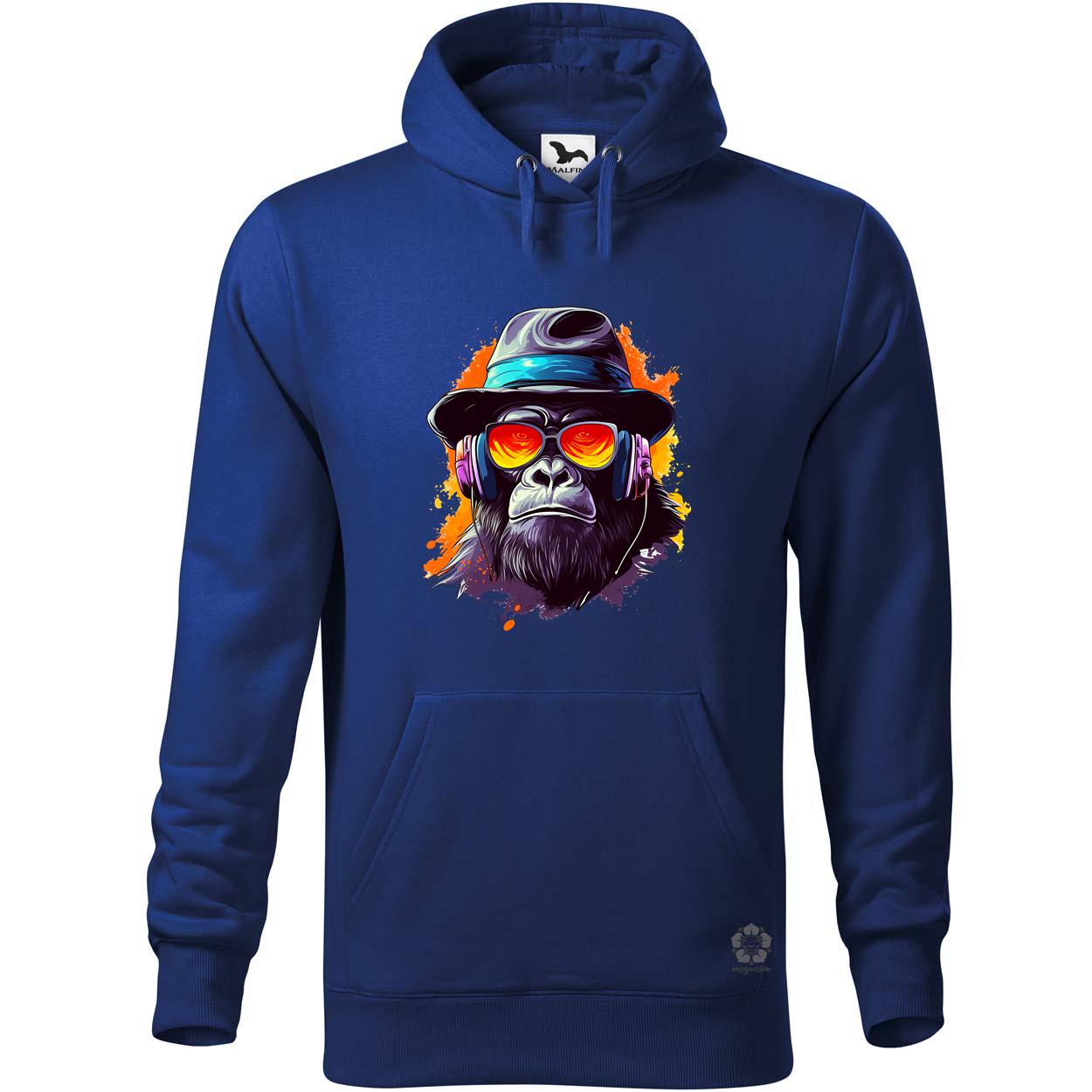 Gorilla zenét hallgat v10 egyedi  pulóver 