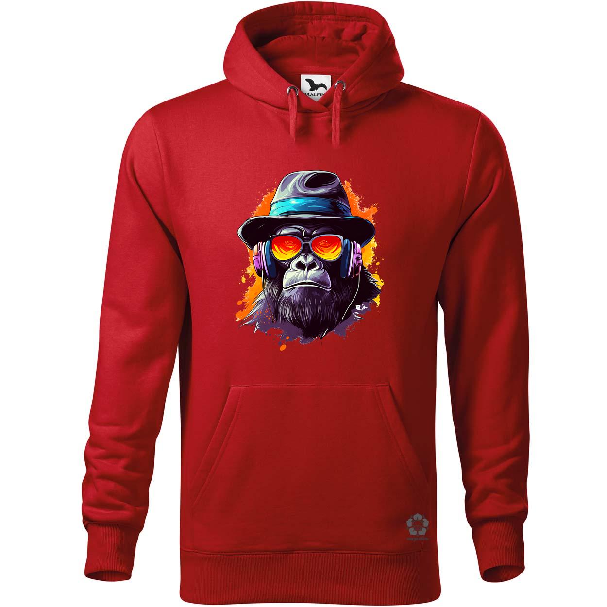 Gorilla zenét hallgat v10 egyedi  pulóver 
