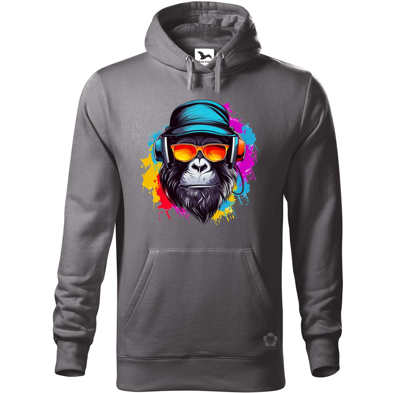 Gorilla zenét hallgat v3 egyedi  pulóver 