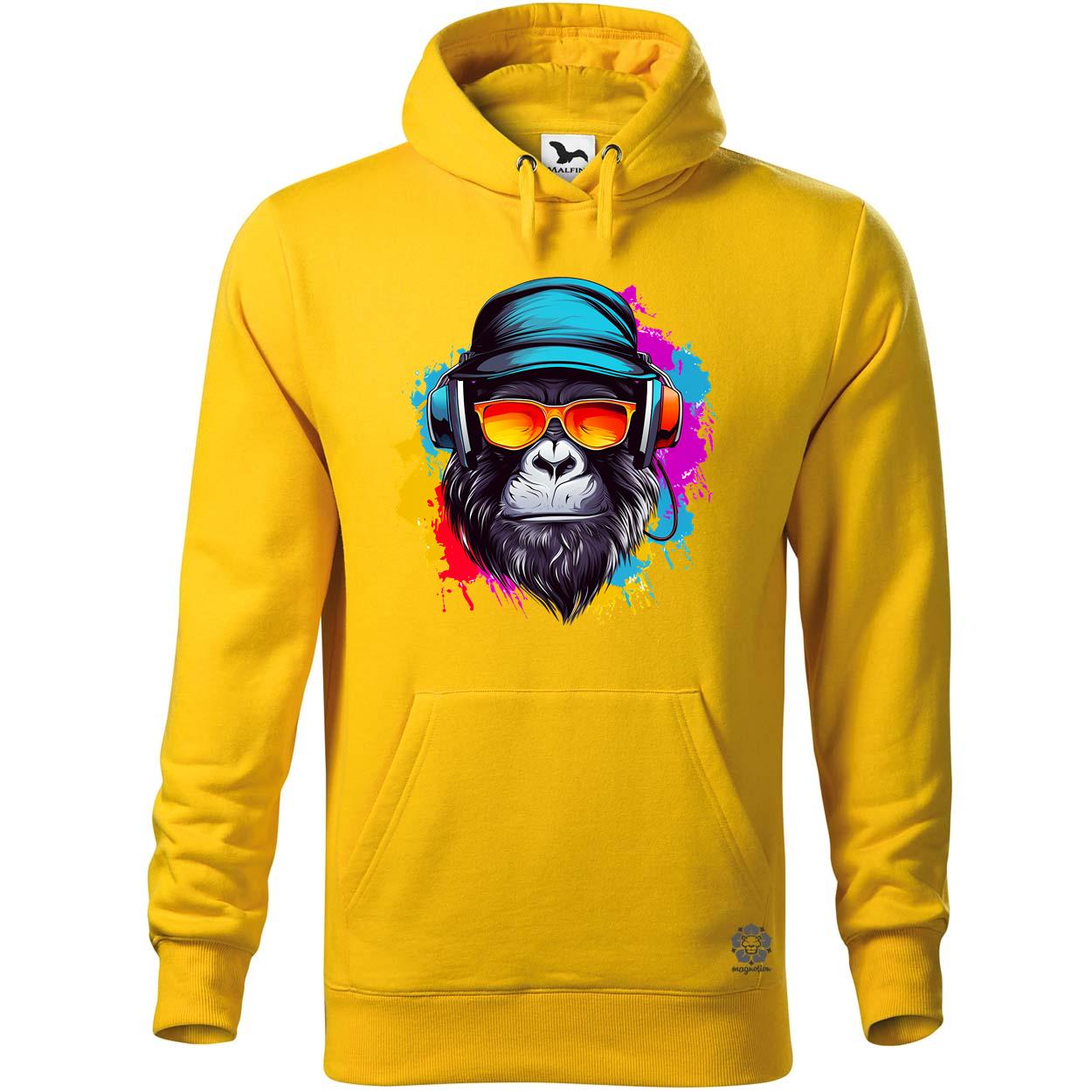 Gorilla zenét hallgat v3 egyedi  pulóver 