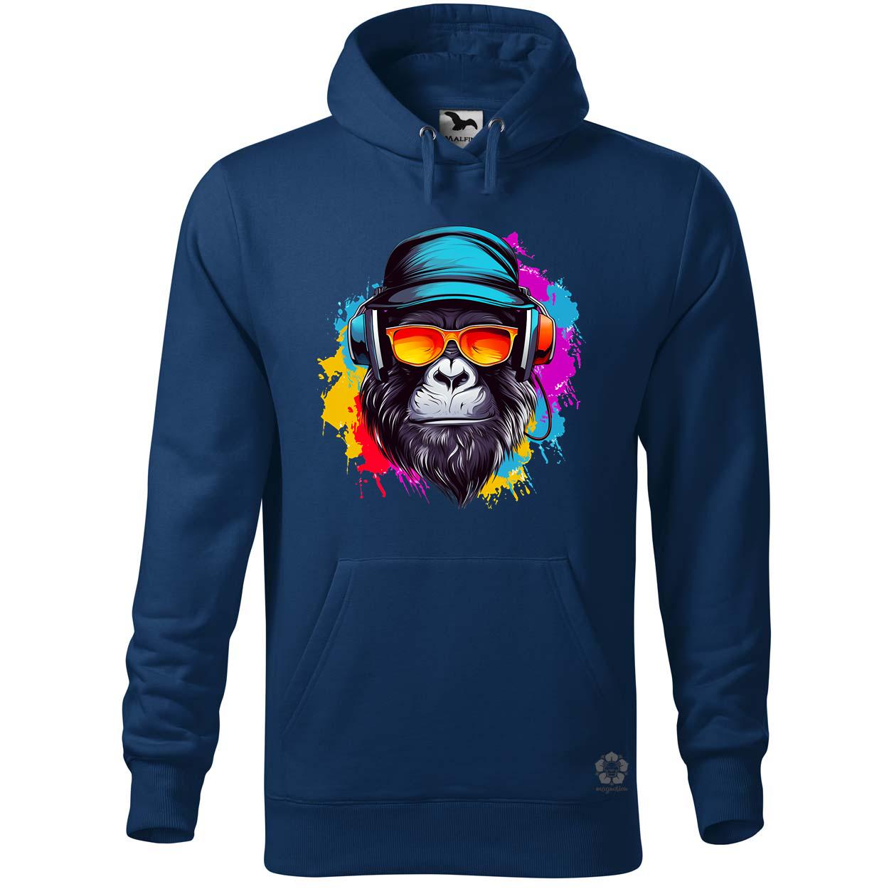 Gorilla zenét hallgat v3 egyedi  pulóver 