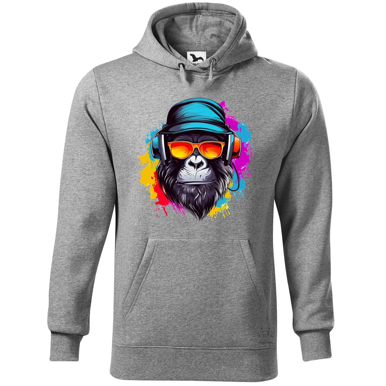 Gorilla zenét hallgat v3 egyedi  pulóver 