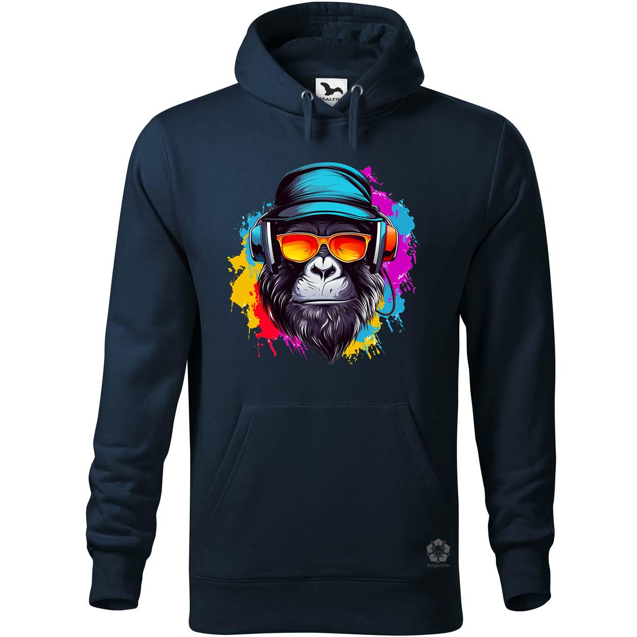 Gorilla zenét hallgat v3 egyedi  pulóver 
