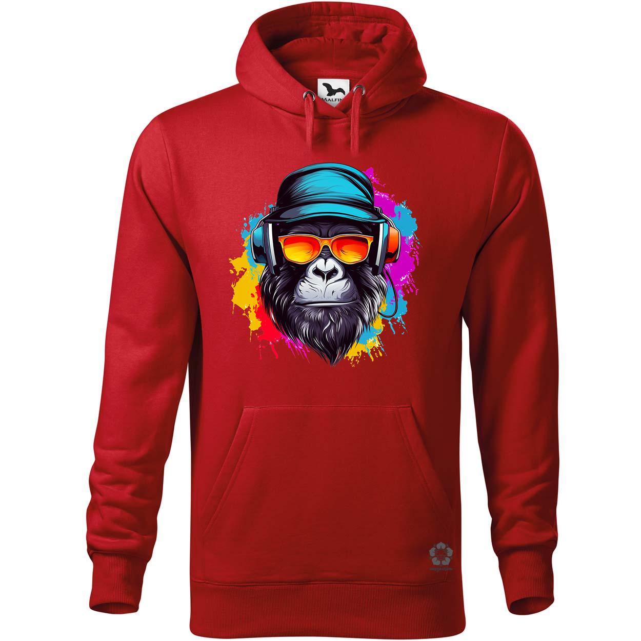 Gorilla zenét hallgat v3 egyedi  pulóver 