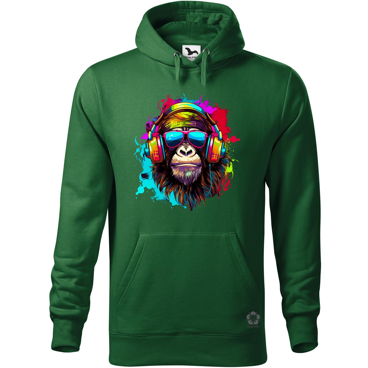 Gorilla zenét hallgat v4 egyedi  pulóver 