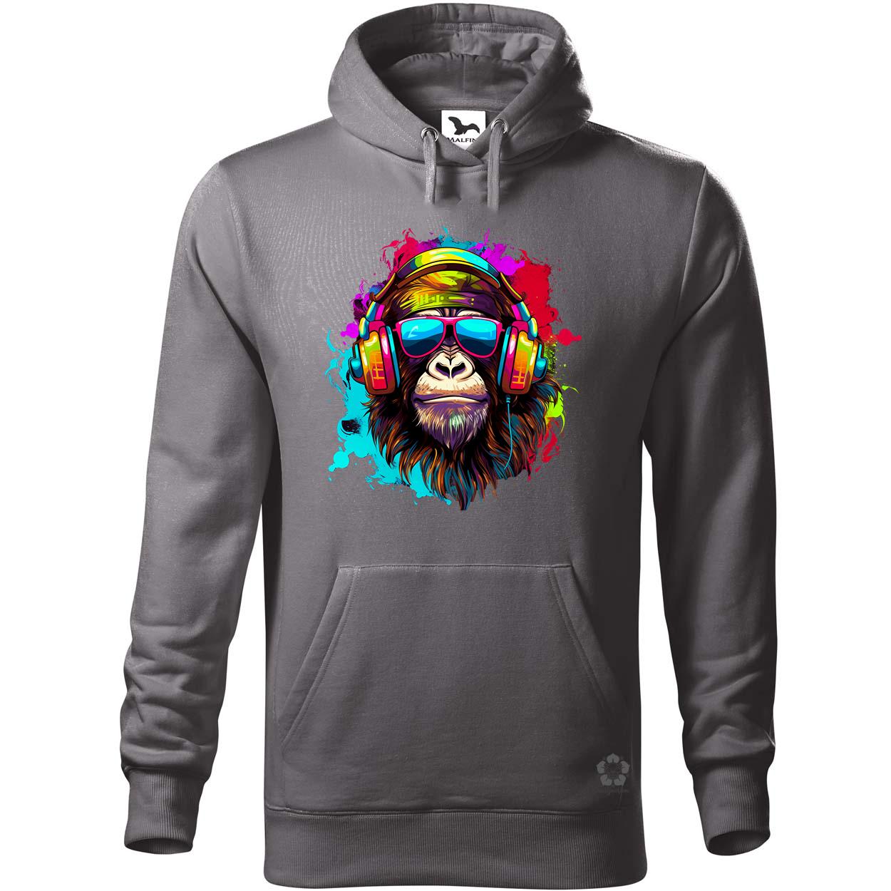 Gorilla zenét hallgat v4 egyedi  pulóver 